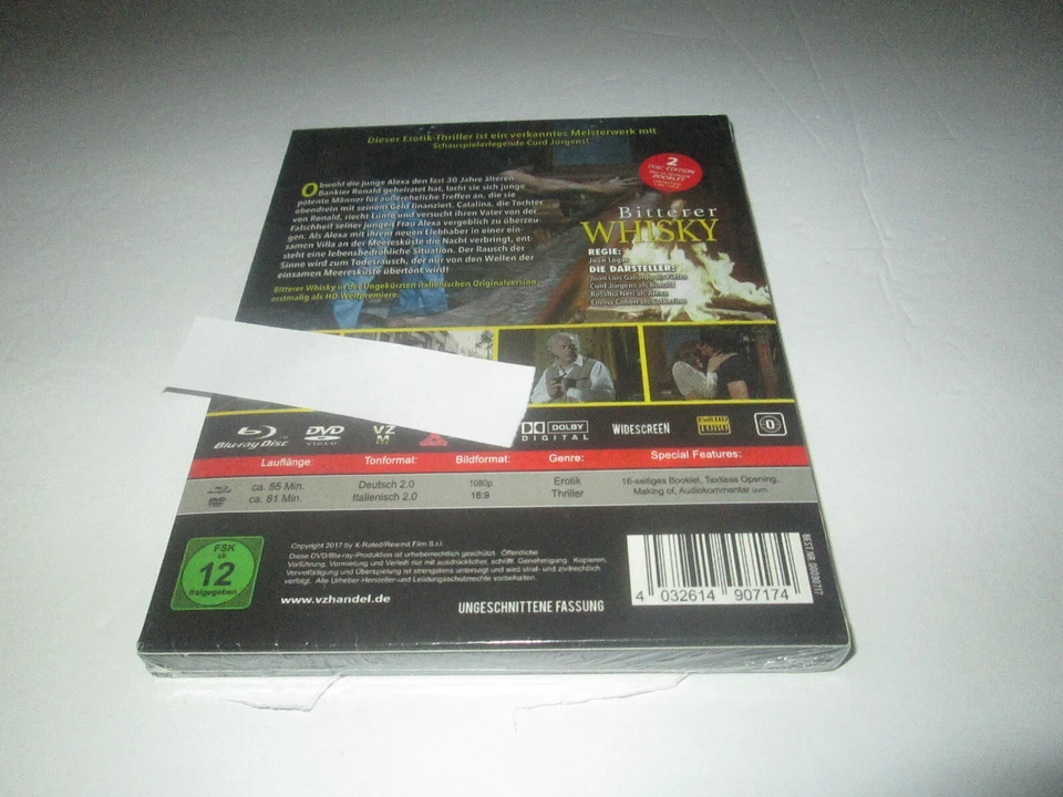 Bitterer Whisky Blu-ray + DVD Special Edition aka Im Rausch Der Sinne Region B - Image 2 of 4
