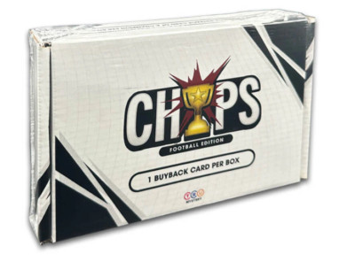 2025 Tru Mystery Football Chips Edition - 1 Buyback card - Factory Sealed