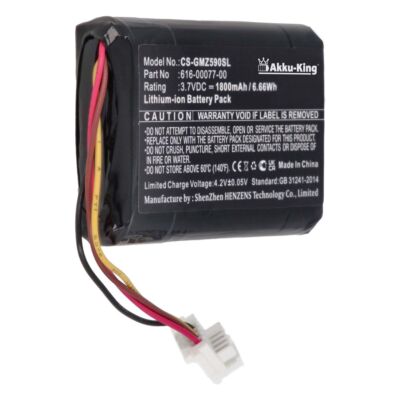 Akku für BMW Navigator 5 / Navigator 6 - 1800mAh Ersatzakku Battery Pack Accu