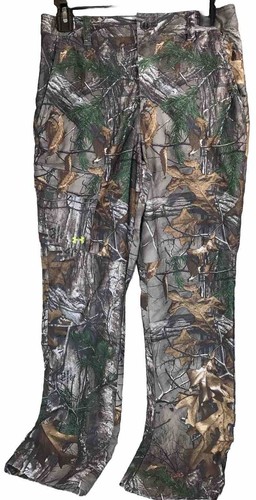 Under Armour Storm Boys Size 16 Pants Realtree Camo Scent Control Hunting Pants