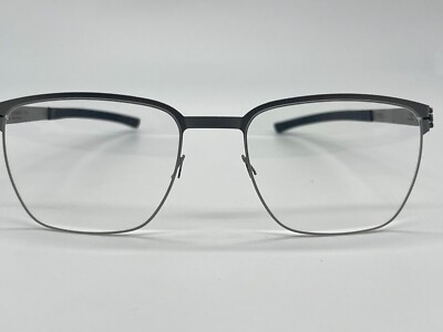 Ic Berlin Eyeglasses Frames men woman Silver Titanium T106 L Ceramic Matte
