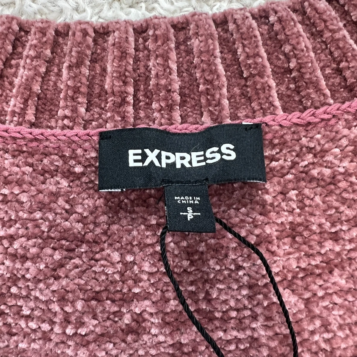 Express chenille sweater dress cheap