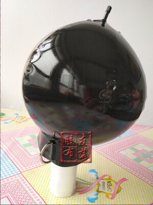 latex mask inflatable mask with lock zip D Ring CUTOMIZED | eBay