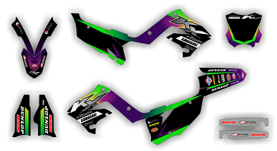 Graphics kit Kawasaki KX 125 250 2003 2004 2005 2006 2007 2008