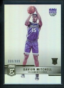2021-22 DAVION MITCHELL 308/999 PANINI DONRUSS ELITE ROOKIE RC #240