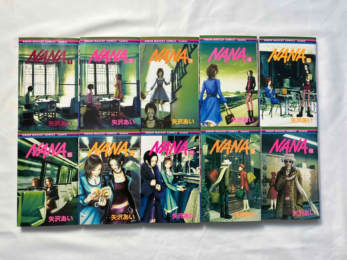 in Japanese ] NANA Comics Vol. 1-21 Manga Complete Set Ai Yazawa