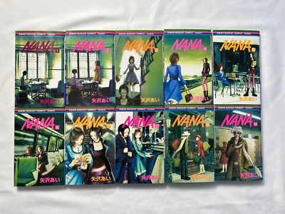 in Japanese ] NANA Comics Vol. 1-21 Manga Complete Set Ai Yazawa