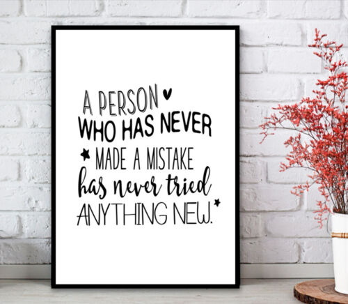 FINE ART QUALITY Inspirational Motivational Prints. Home Wall Picture Quotes - Picture 8 of 24