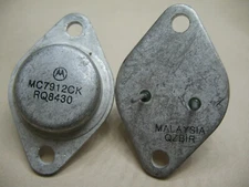 Qty. 3 Motorola MC7912CK Voltage Regulator