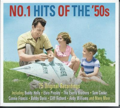 No. 1 Hits Of The '50s - 75 Original Recordings 3CD 2014 NEW/SEALED