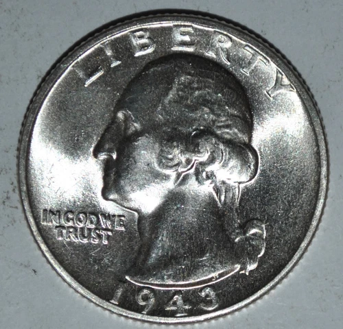 1943 Washington Quarter, Choice BU{{{{6818