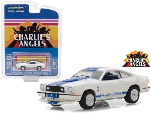 Greenlight 44790-A 1/64 Charlie's Angels 1976 Ford Mustang Cobra II - Picture 1 of 2