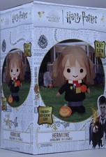 Gemmy Halloween Harry Potter 4.5 ft Hermione w/Pumpkins Airblown Inflatable NIB