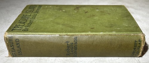 TREASURE ISLAND ~ ROBERT LOUIS STEVENSON ~ RARE ANTIQUE BOOK~UNKNOWN DATE 1ST ED - Foto 7 di 10