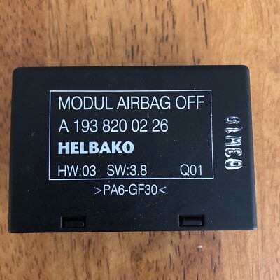 OEM 04-08 Chrysler Crossfire Front Right SRS Off Switch Module Unit 1938200226