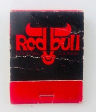 Vintage Red Bull Cocktail Lounge Scottsdale Arizona AZ at Holiday Inn Matchbook