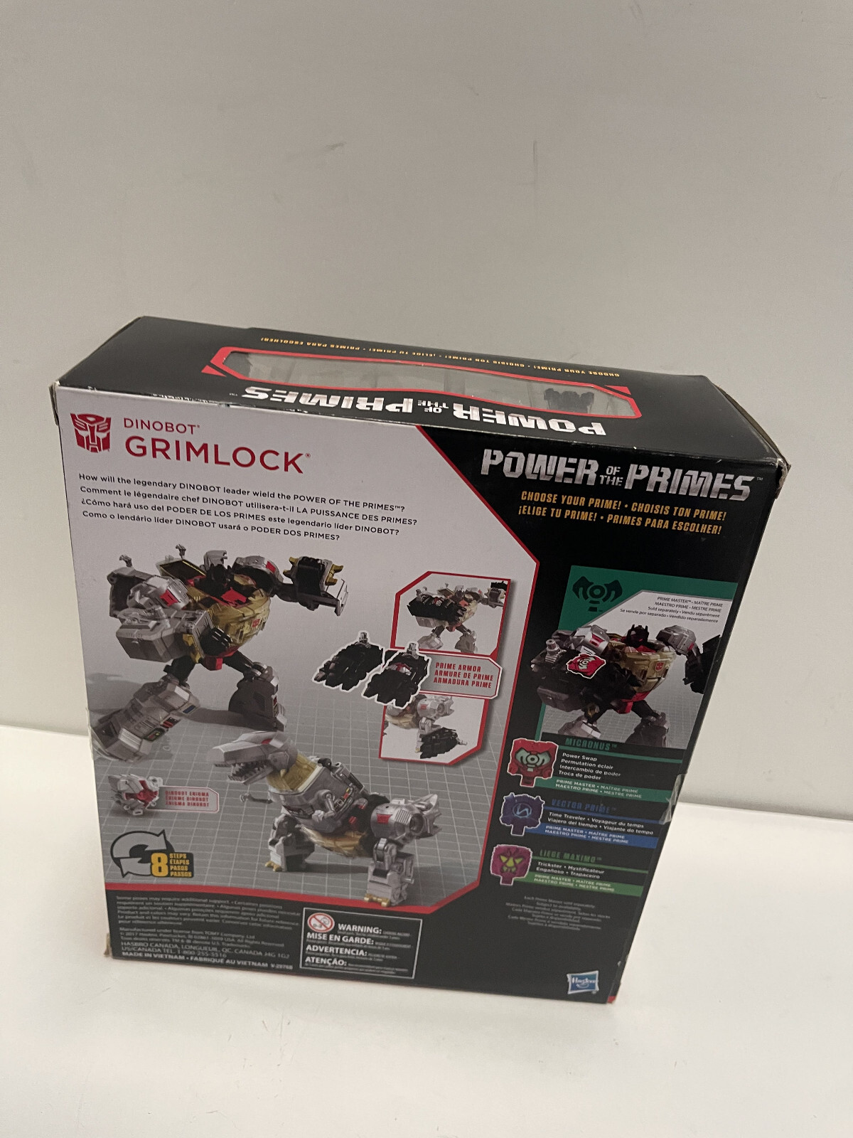 TRANSFORMERS Generations Power Of The Primes DINOBOT GRIMLOCK Figure New DMG Box