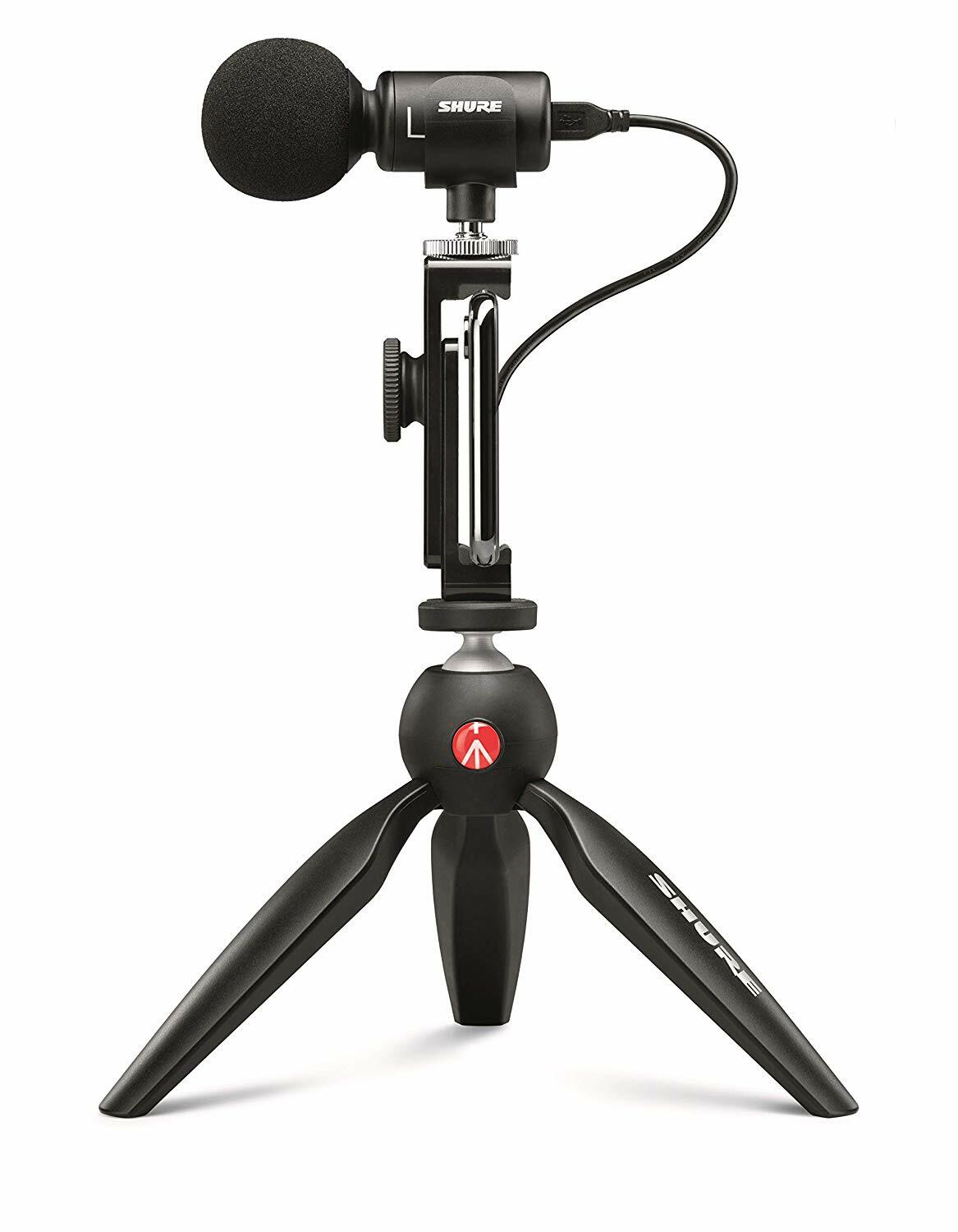 Видеокомплект Shure MV88+ со стереофоническим конденсаторным микрофоном. Официальный дилер в США