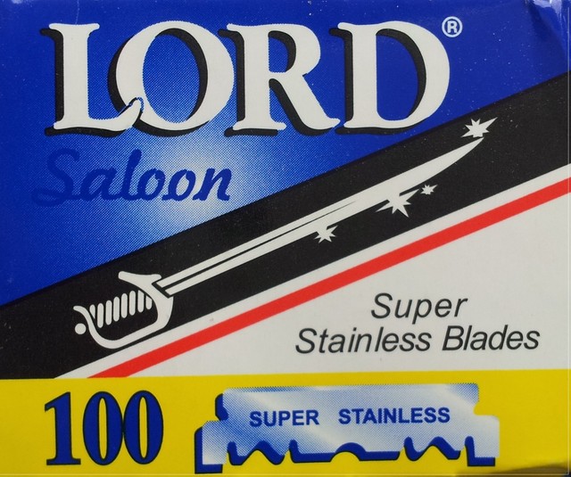 300 pcs Lord Single Edge Razor Blades Super Stainless FAST Shipping