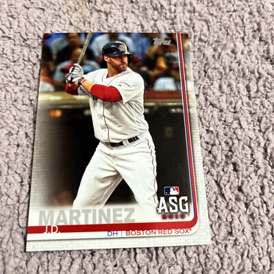2019 Topps Update Baseball  #US134 J.D. Martinez  Boston Red Sox All Star