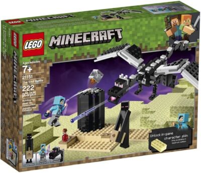 LEGO 21151 Minecraft: The End Battle BRAND NEW 673419304450