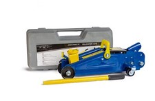 Cric Sollevatore idraulico professionale 2t ruote bidirezionali a cuscinetto