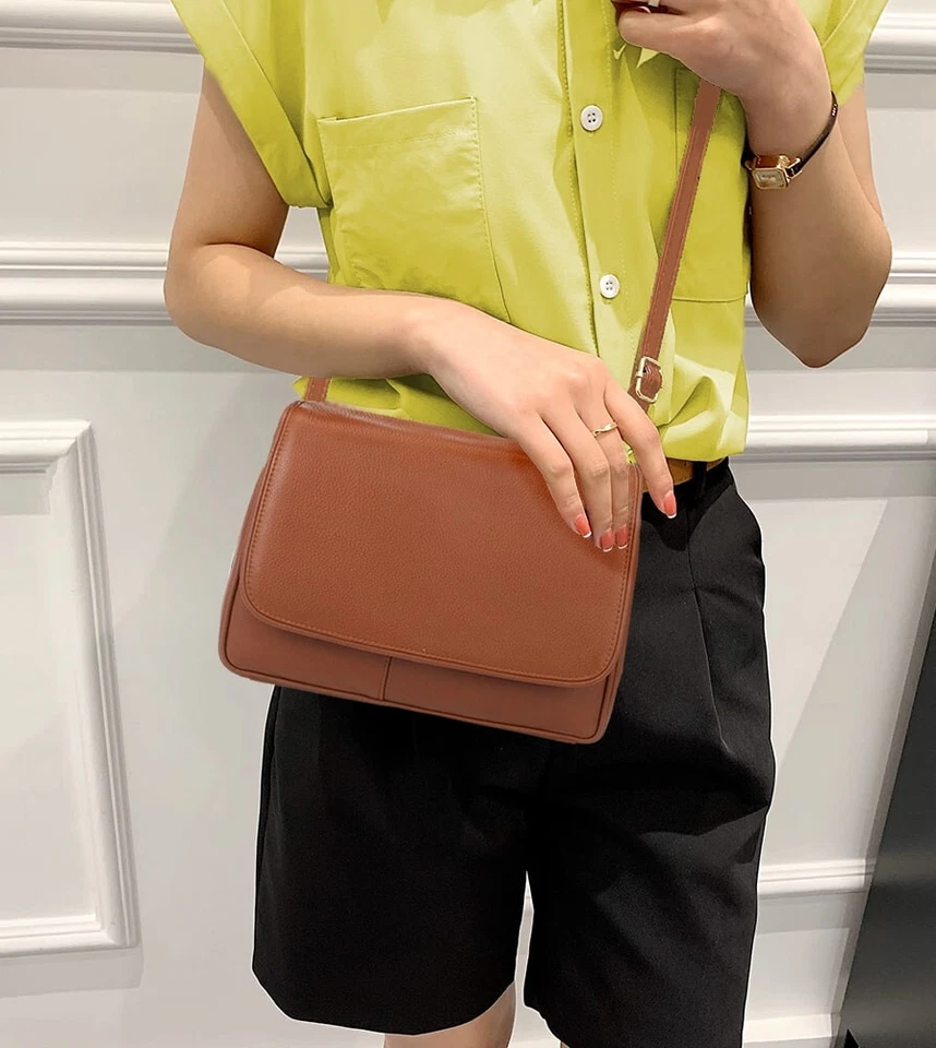 Handtasche Leder Damen Lederhandtasche Alessandro Tasche Florenz 12975 Cognac +e - Bild 3 von 4