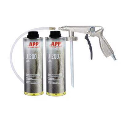 Lot : 2 Bombes Anti-gravillons Blackson + 1 Pistolet Applicateur - Neuf