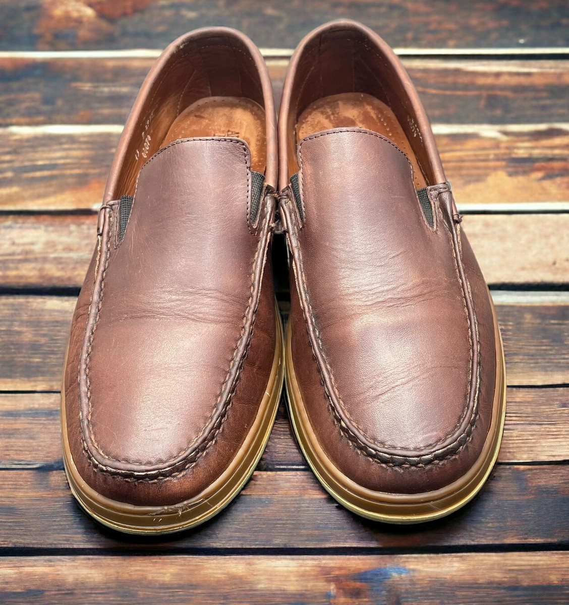 Allen Edmonds Chestnut Brown Westport Leather Dress Shoes Mens 11 D Allen Edmonds Chestnut Brown Westport Leather Dress Shoes  main image 2