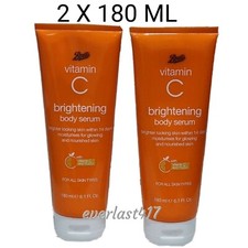 Boots Vitamin C Yuzu Brightening Body Serum 180ml 2 Pack Lightweight texture