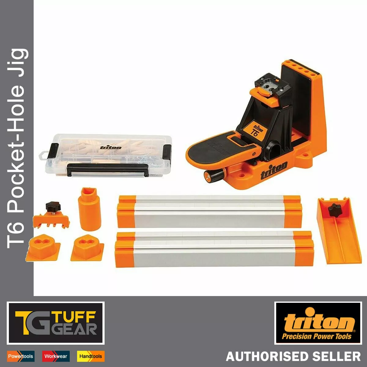 Triton pocket clearance hole jig