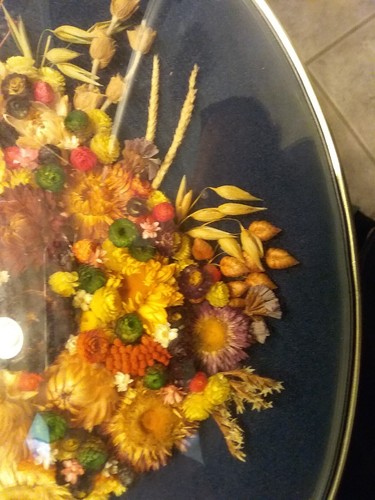 De colección Cideart Bélgica Flores de Paja Marco Cúpula X Gran Exhibición Decoración de Pared Arte - Imagen 5 de 10