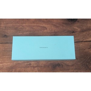Tiffany & Co. Empty Box Jewelry Gift Storage Container Blue