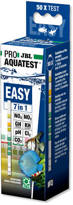JBL ProAquaTest Easy 7in1 Schnelltest  /  50 Teststreifen / Aquarium Wassertest