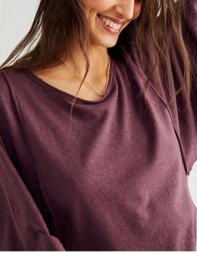 Free People FP Beach Skylar Maxi Dress in Plum Size Small NWT - Picture 9 of 9