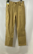 Orvis Men's Tech Pant Antique Bronze Flat Front Chino NWT Size 32x32