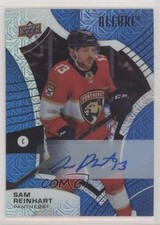 2021-22 Upper Deck Allure Blue Line Auto 14/35 Sam Reinhart #42 Auto 05bx