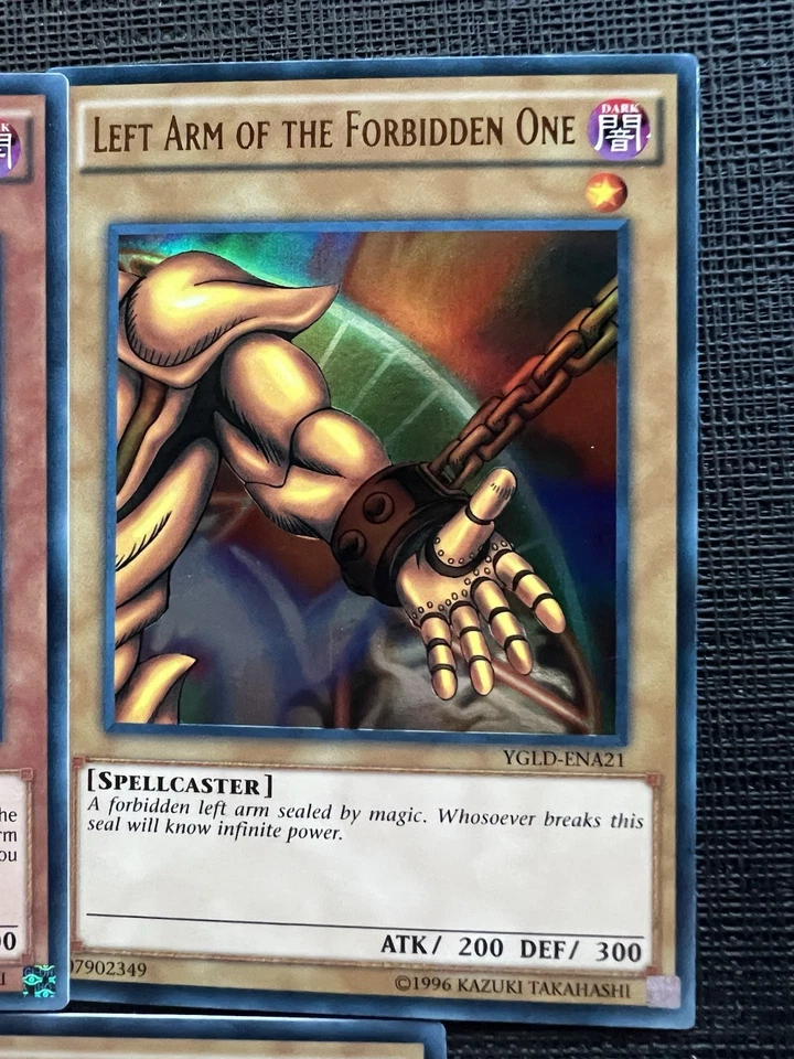 Exodia the Forbidden One Complete Set YGLD Near Mint Yugioh Cards - Image 4 of 4