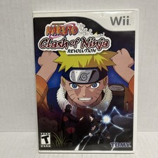 Naruto Clash of Ninja Revolution Nintendo Wii Complete CIB