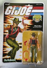 G.I. Joe Super 7 Reaction  Plus O Ring Target Tiger Force Wild Bill NEW