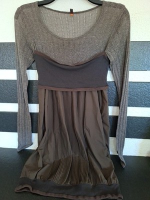 COP COPINE Braunes  Kleid Modell: ponch ROBE Größe: 36 RL1/3