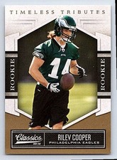 2010 Panini Classics Timeless Tributes Gold  Riley Cooper 181 06/50