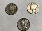 1931 and 1931d and 1931s Mercury Dimes - set break Low opening bid at melt