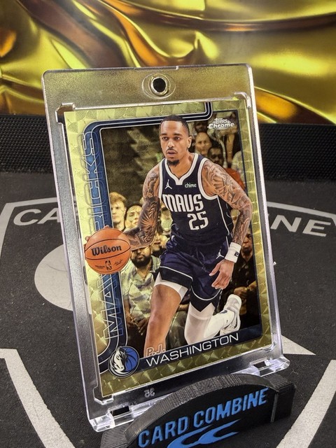 PJ Washington Jr. Topps Chrome Superfractor 2025-2026 1/1 !!! 1. Jahr!!!