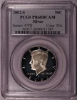 2002-S Kennedy Half-Dollar SILVER Proof Coin, Slight Hazing, PCGS PR68DCAM