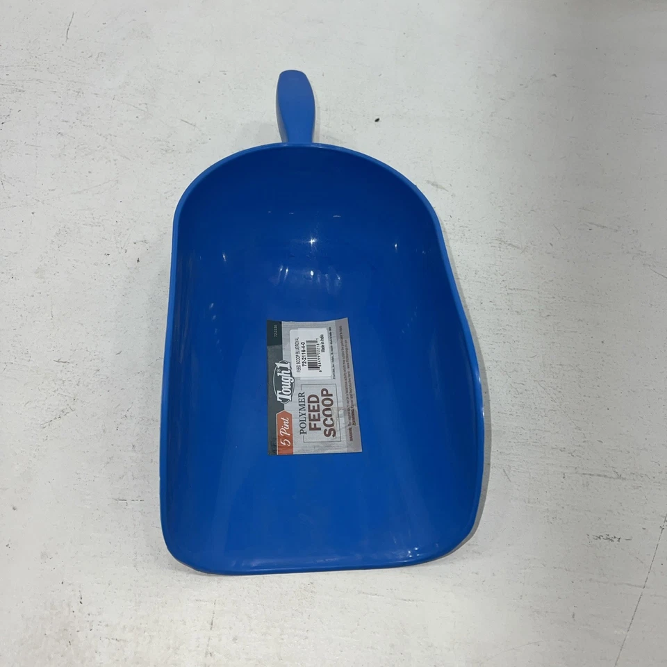 Nueva cuchara de alimentación para caballos Tough 1 azul de 5 pintas #72-2116 FF-21 Foto 2 de 4