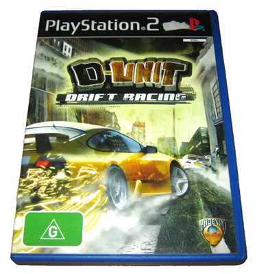 D-Unit: Drift Racing - Includes Manual - PS2 - PlayStation 2 - VGC