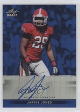 2013 Leaf Metal Draft Blue Prismatic 25/25 Jarvis Jones #BA-JJ4 Auto 0s3