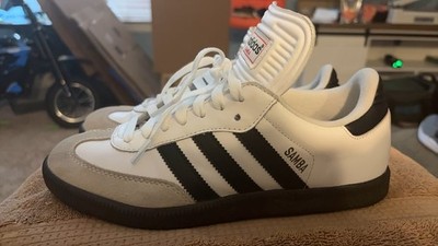 Adidas Samba Classic White and Black Sneakers