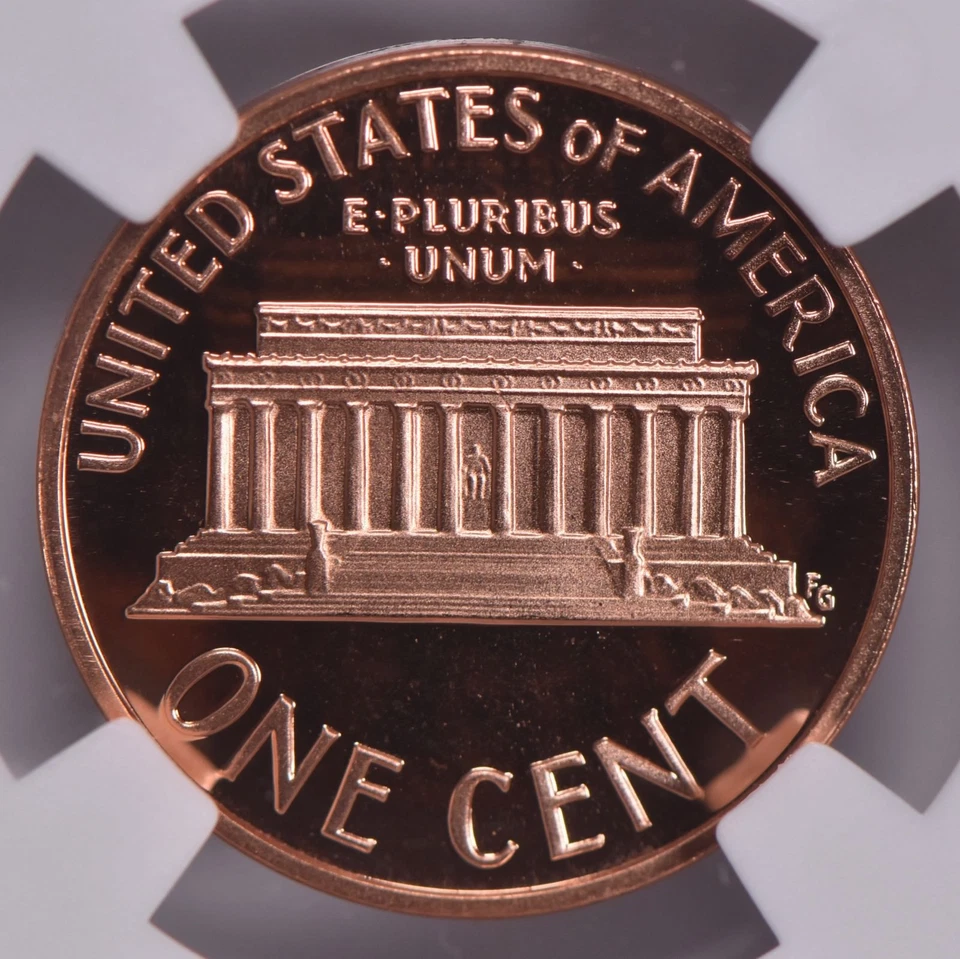 PF69 RD UCam 1992-S Lincoln Memorial Cent 1c NGC Brown Lbl *8676 - Image 4 of 4